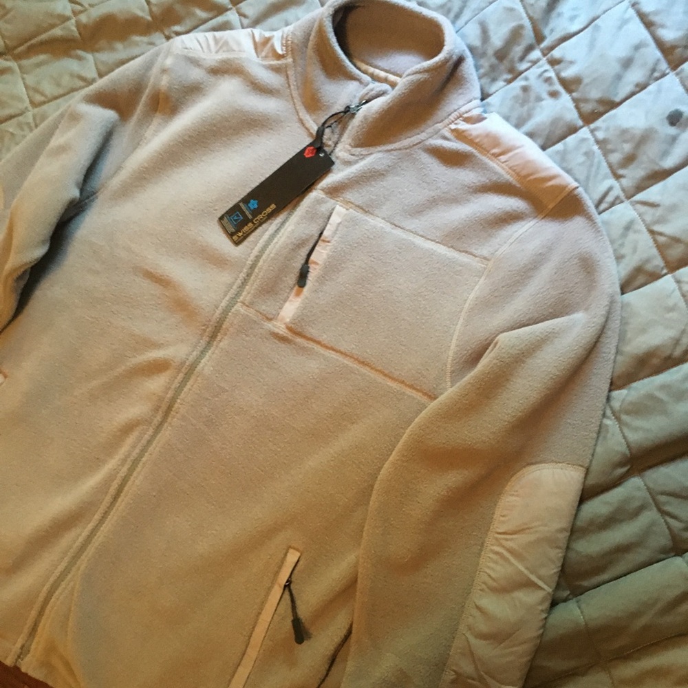 Swiss Cross fleece jacket